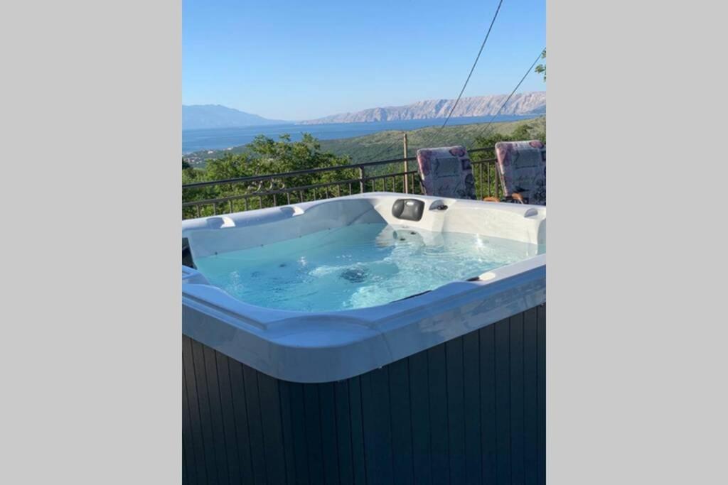 Villa Nona Tamara With Astonishing Sea & Mountains View Bribir  Exterior photo